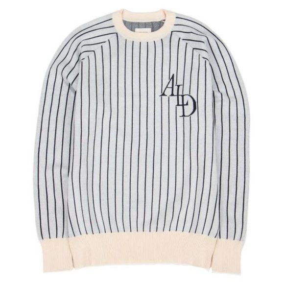 Aime Leon Dore Other - Aime Leon Dore Stadium Knit Crewneck in Vintage Pearl